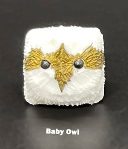 Goldeneyed Baby Owl